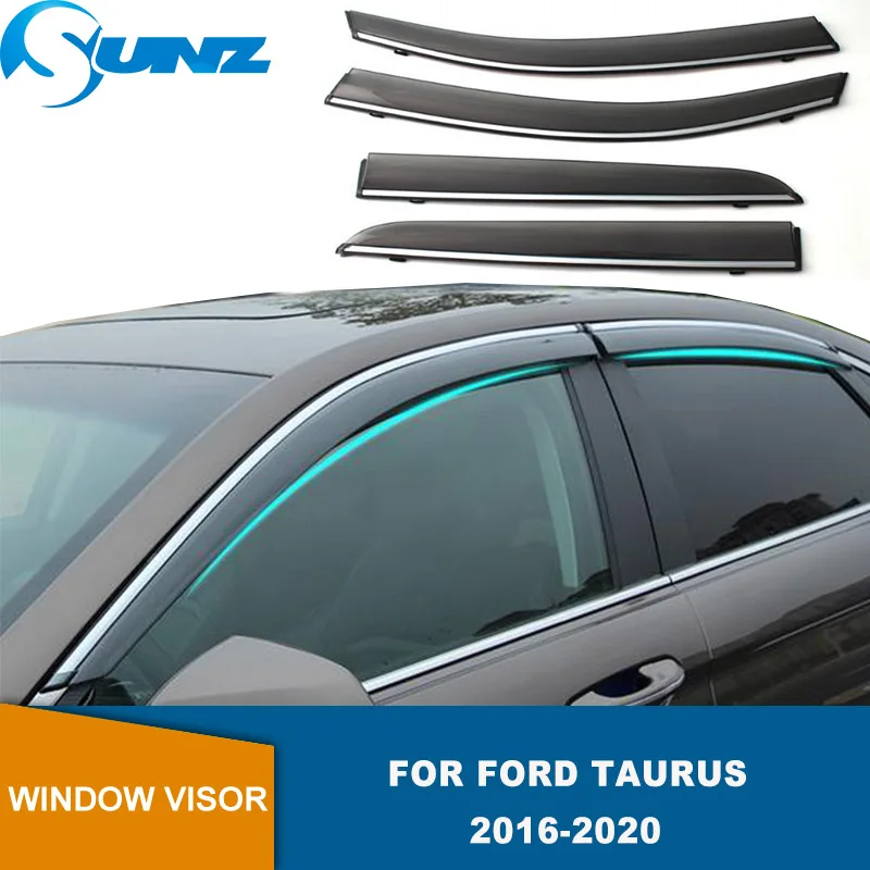 Боковое окно отражатель для Ford Телец 2016 2017 2018 2019 2020 4 шт. окна козырек Vent Оттенки