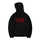 Толстовка с изображением жесткой смерти, металлический CANNIBAL, мужскойженский модный пуловер с логотипом, толстовка с изображением трупа