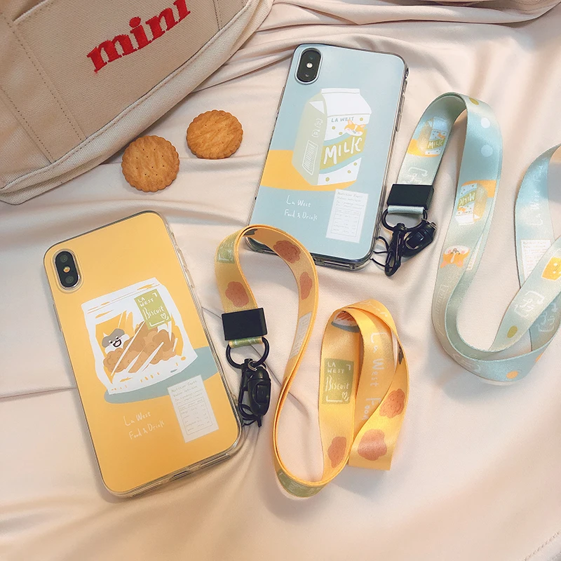 STARRY FOREST Yummy пищевой ремешок для мобильного телефона оригинальный дизайн милая