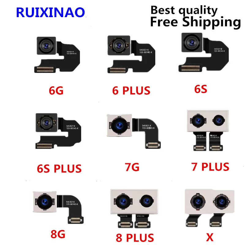 1 шт. задняя камера гибкий кабель для iPhone 6S plus 7 8 Plus X XS max XR флэш лента модуль