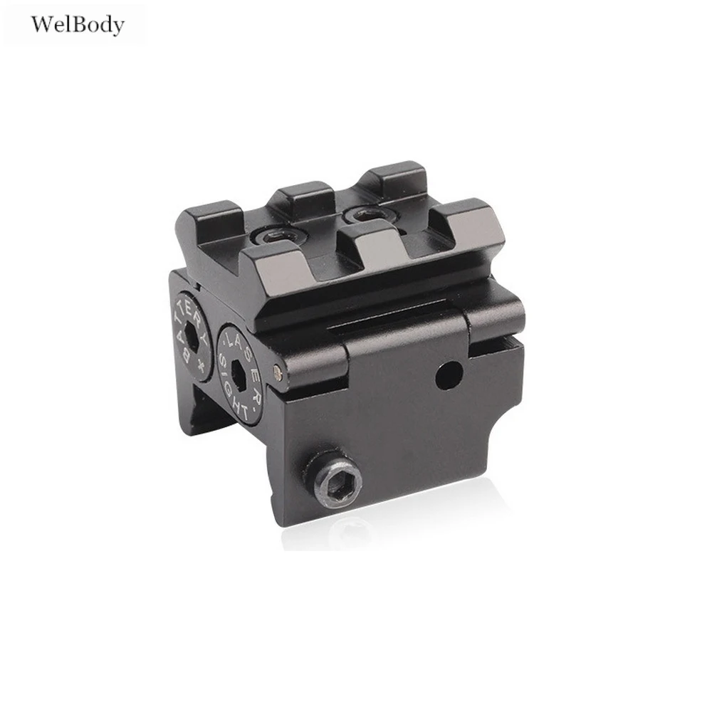 

Регулируемый компактный лазерный прицел с красной точкой, со съемным креплением, рельсовая направляющая 20 мм для пистолета, пневматическог...