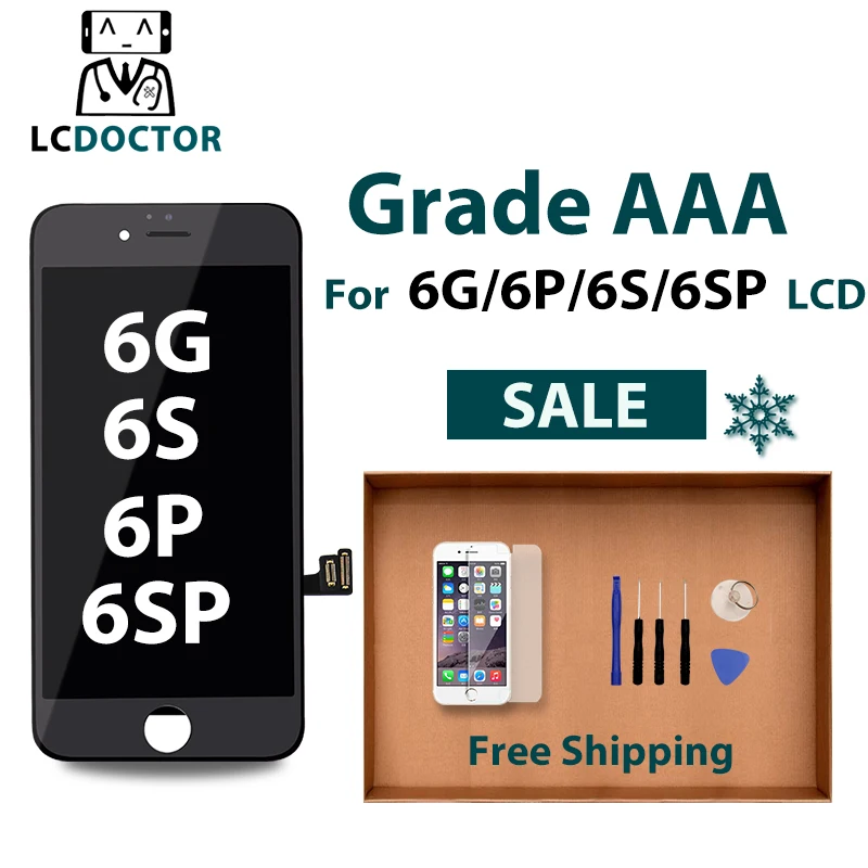 1 шт. класс AAA для iPhone 6 ЖК-экран сенсорный дигитайзер сборка Замена 6s 8 ЖК-дисплей с