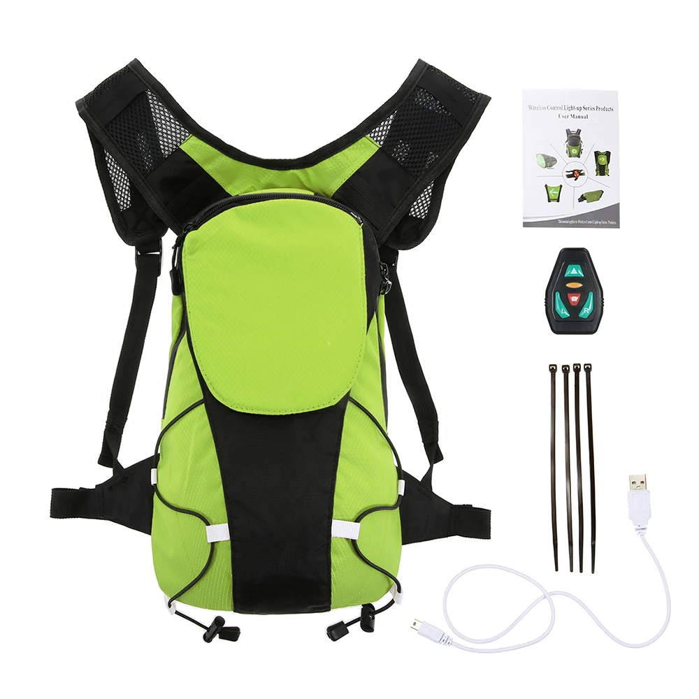 Рюкзак Светоотражающий с зарядкой от USB и светодиодной подсветкой 5 л | Спорт