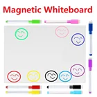 Магнитная белая доска, магниты на холодильник маркеры для белой доски, ластик, магнитная доска, доска для записей, белая доска для детей