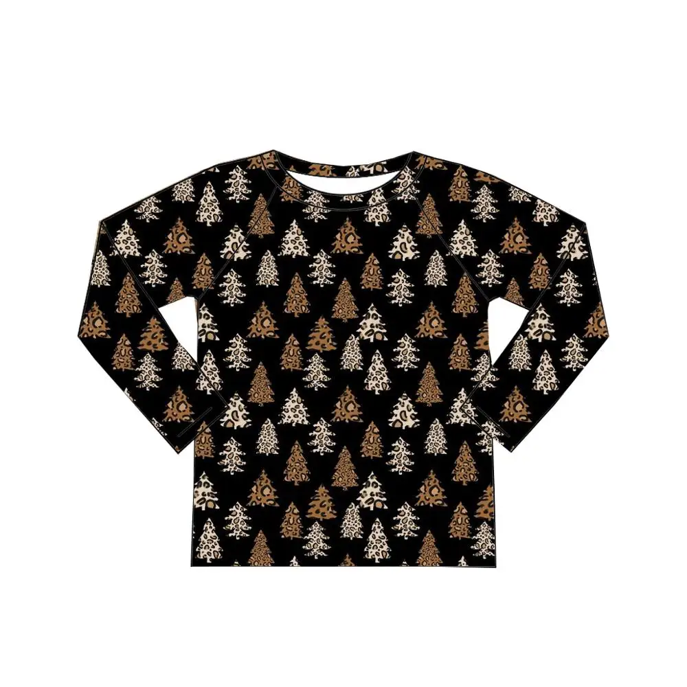 

Kids Fall Winter Baby Girls Casual Long Sleeve Christmas Tops Boutique Cotton Clothes Girls Santa Claus Shirt Children Girl Tops