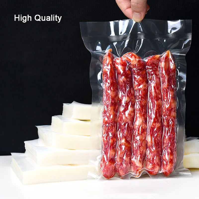 100 шт кухонные пищевые коммерческие вакуумные упаковочные пакеты все размеры Sous