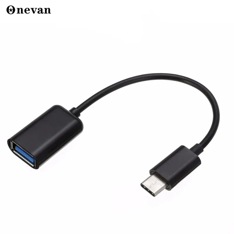 ONEVAN USB C к OTG Type кабель папа 3 0 Женский адаптер для MacBook Pro Samsung S9 OTG|Кабели мобильных