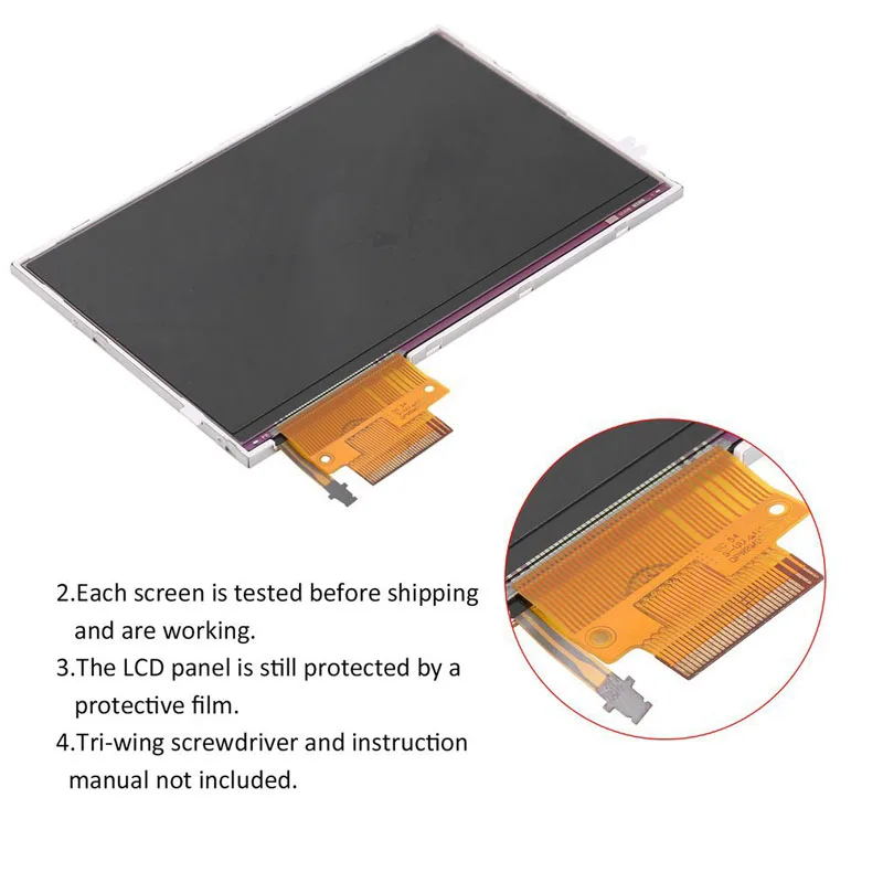 LCD Display for PSP Screen Replacement Sony 2000 Series Game Part Accessories | Электроника