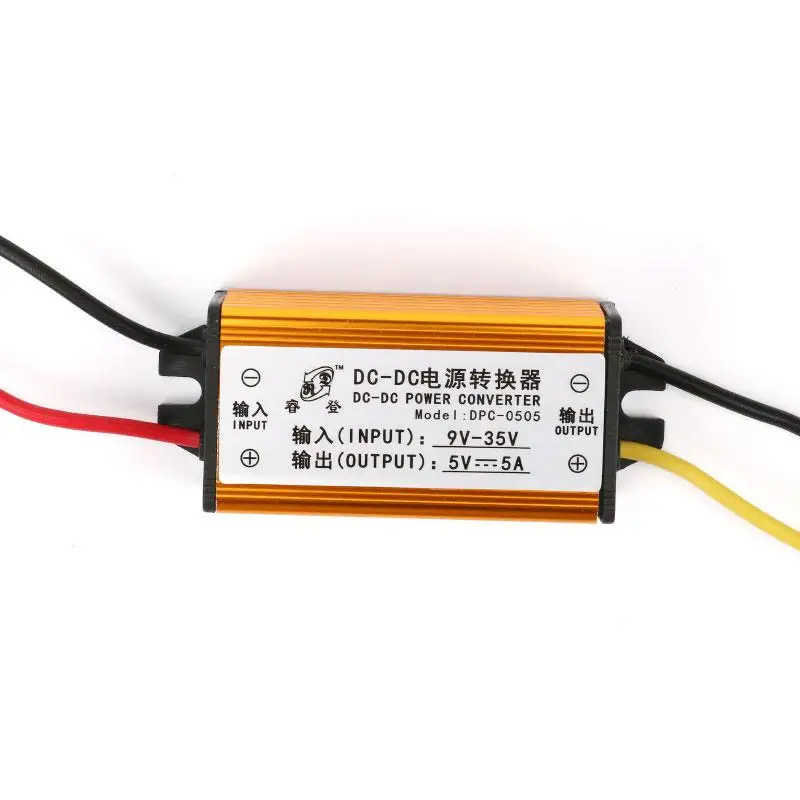 DC-DC 12V 24V to 5V 5A понижающий преобразователь регулятор напряжения модуль питания для