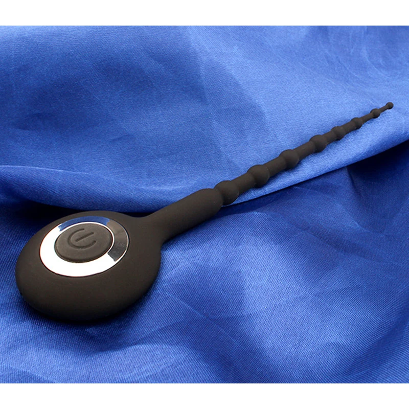 Вибратор для уретры 10 скоростей силиконовый катетер расширитель массажер