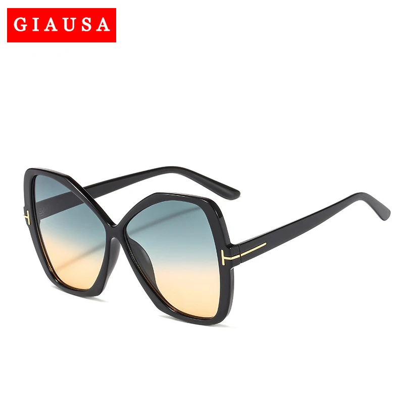 2020 новые негабаритные Солнцезащитные очки женские Винтажные для женщин и мужчин