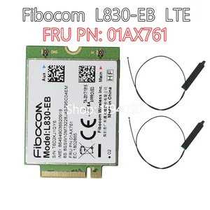 01ax761 fibocom l830 eb wwan card for lenovo thinkpad x280 t480 t490 t490s t590 p53s x390 l490 l590 p43s t480s x390 yoga free global shipping