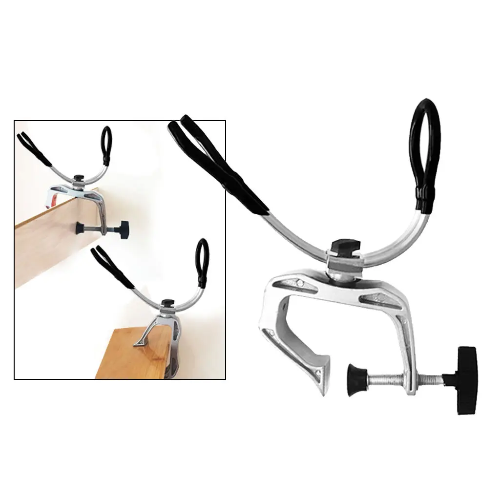 

Aluminum Fishing Rod Rack Holder Adjustable Removable 360 Kayak Pole Bracket