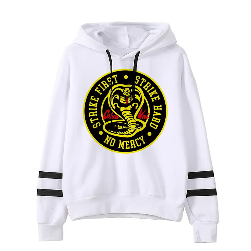 

Cool Streetwear Mens Karate Cobra Kai Print Graphic Hoodies Men Hip Hop Harajuku Tops Oversized Clothing Unisex Sweatshirts Male