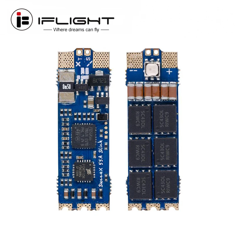 IFlight SucceX 55A пятна на возраст от 2 до 6 лет с одной ESC 8 слой печатной платы Поддержка