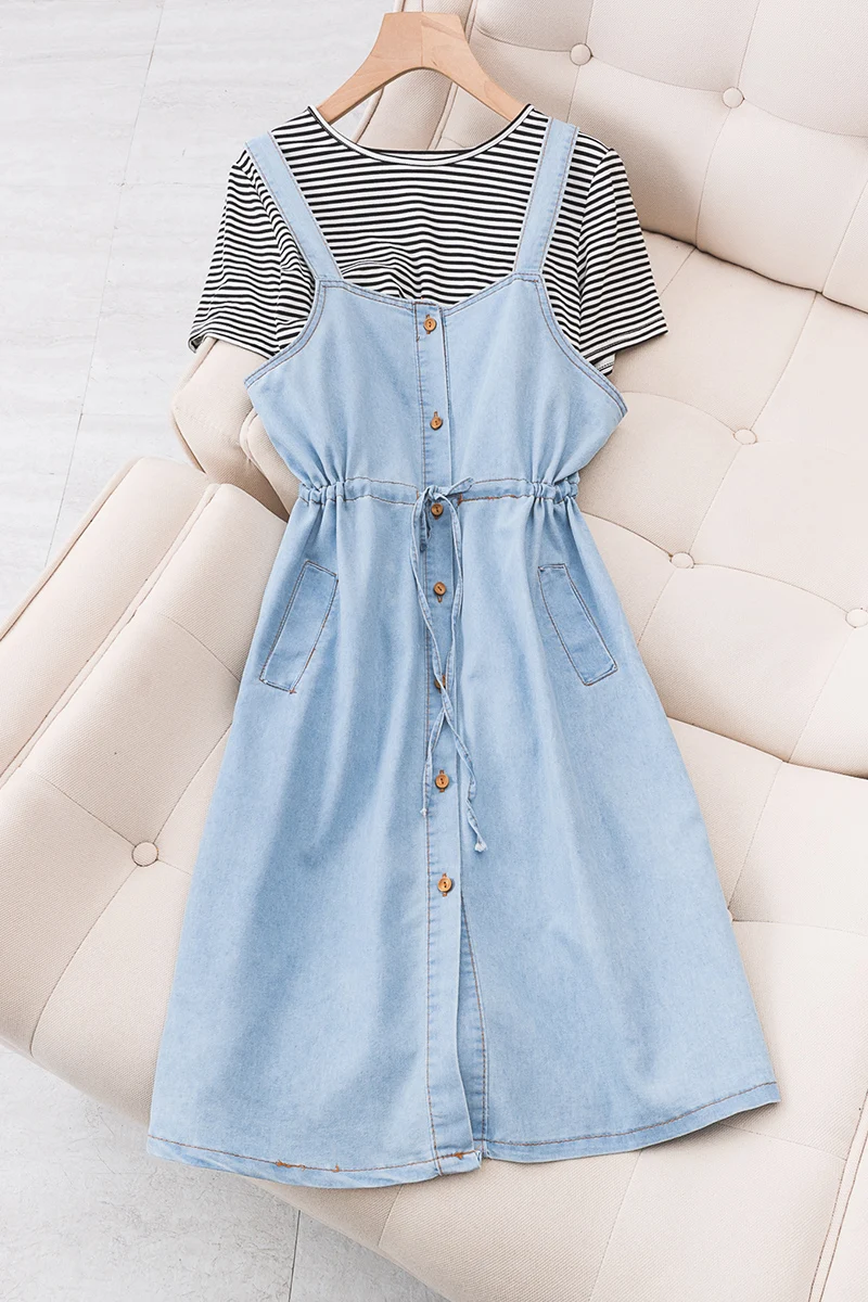 Лето 2019 большой размер женская тонкая полосатая футболка с надписью Fat Sister +