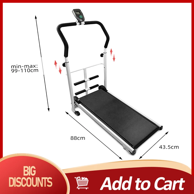 Многофункциональная Складная мини беговая дорожка для фитнеса и - Цена: 3 569,14 руб.