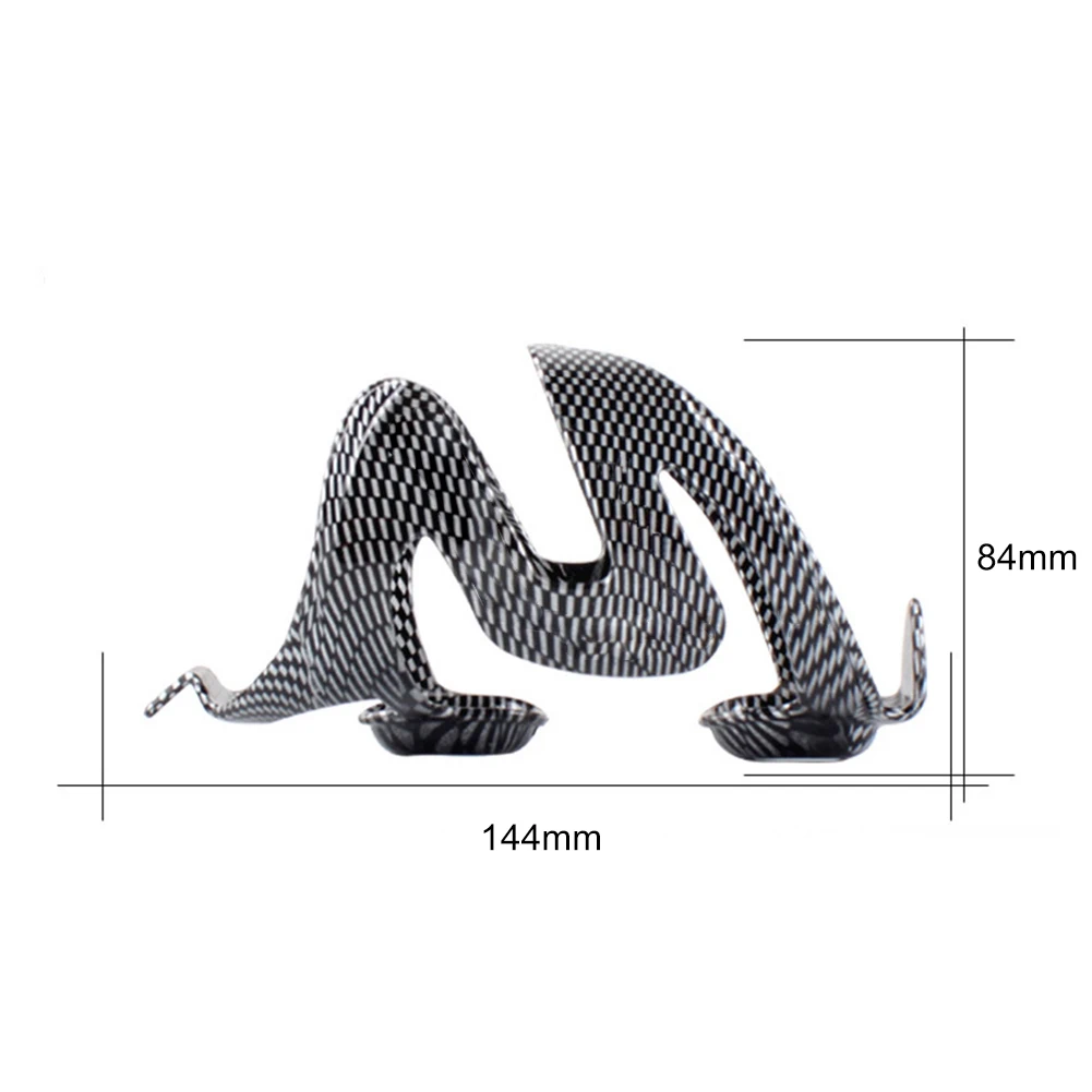 

Hot Sale Bike Water Bottle Cage Carbon Fiber Texture MTB Mountain Road Bike Cycling Water Bottle Holder Bracket + 2 Screws