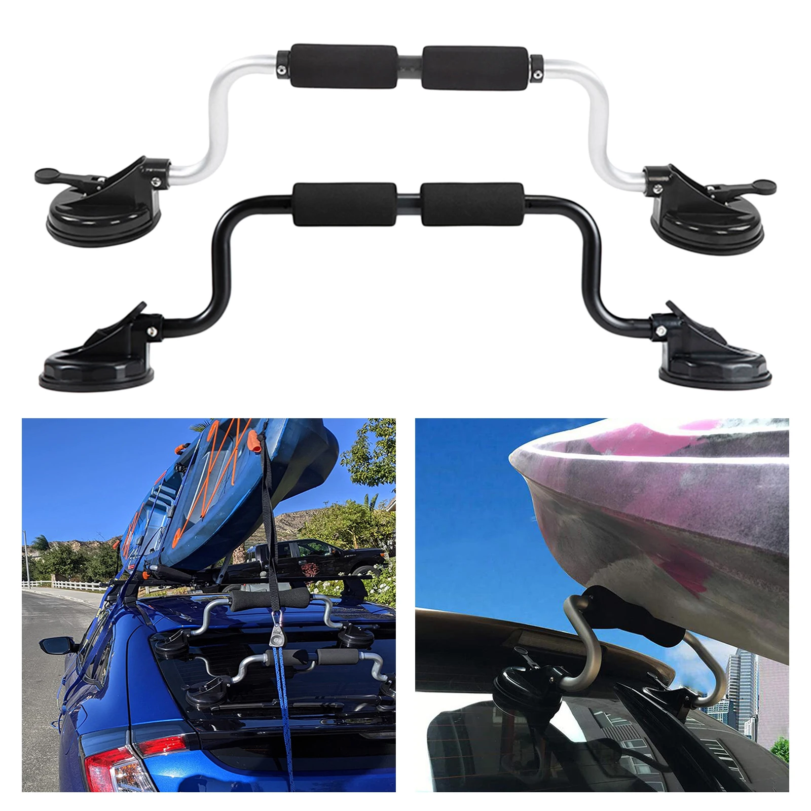 Роликовый багажник на крышу присоске универсальный для катания лыжах сноуборде |