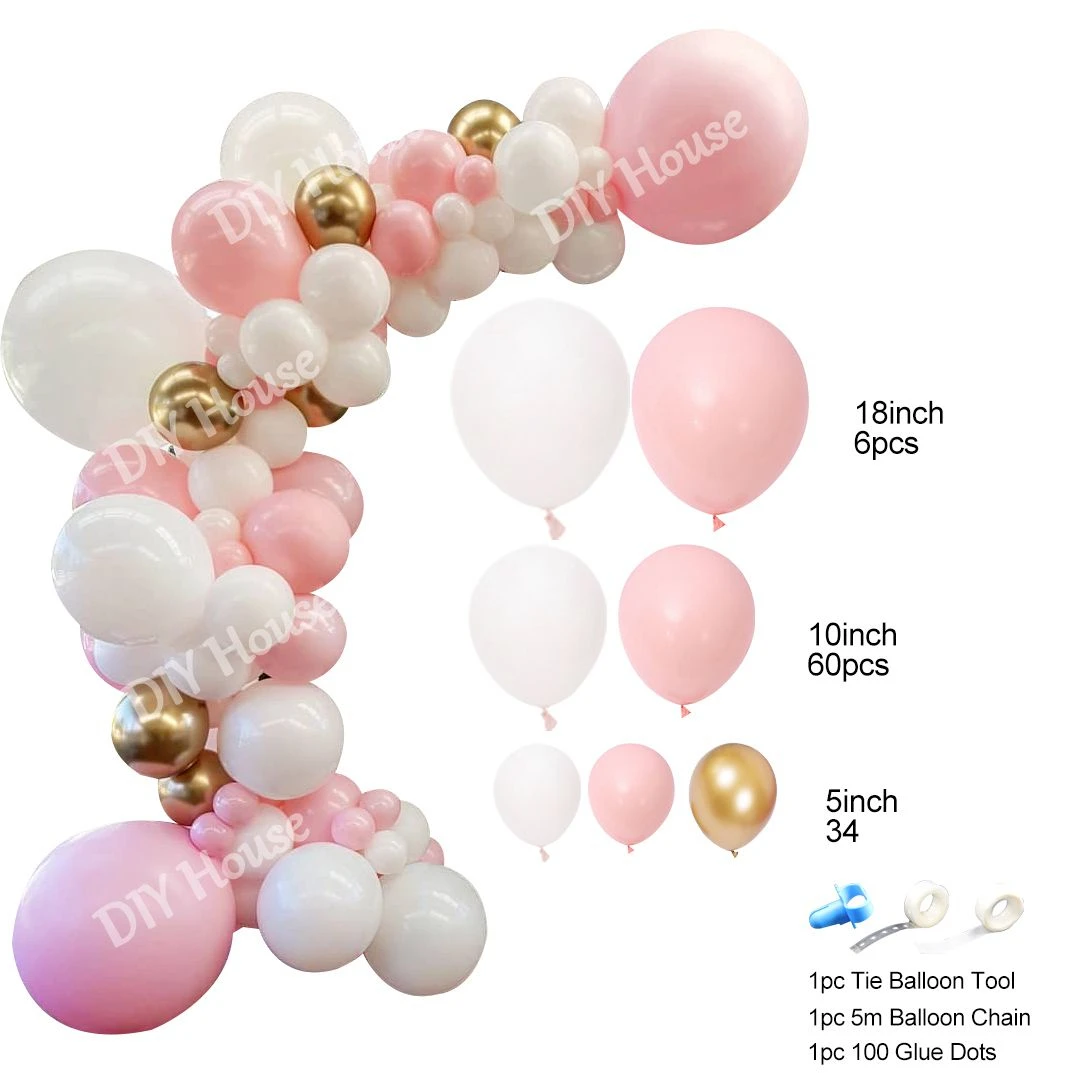 1 комплект розовый воздушный шар макарон арочные конфетти шары для свадебной