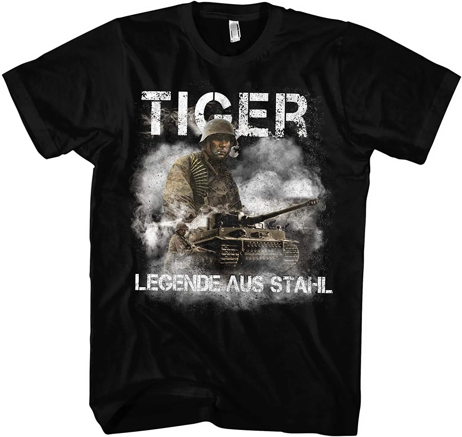 

M1 Legend Tiger Men's T-Shirt Short Casual 100% Cotton Men Clothing