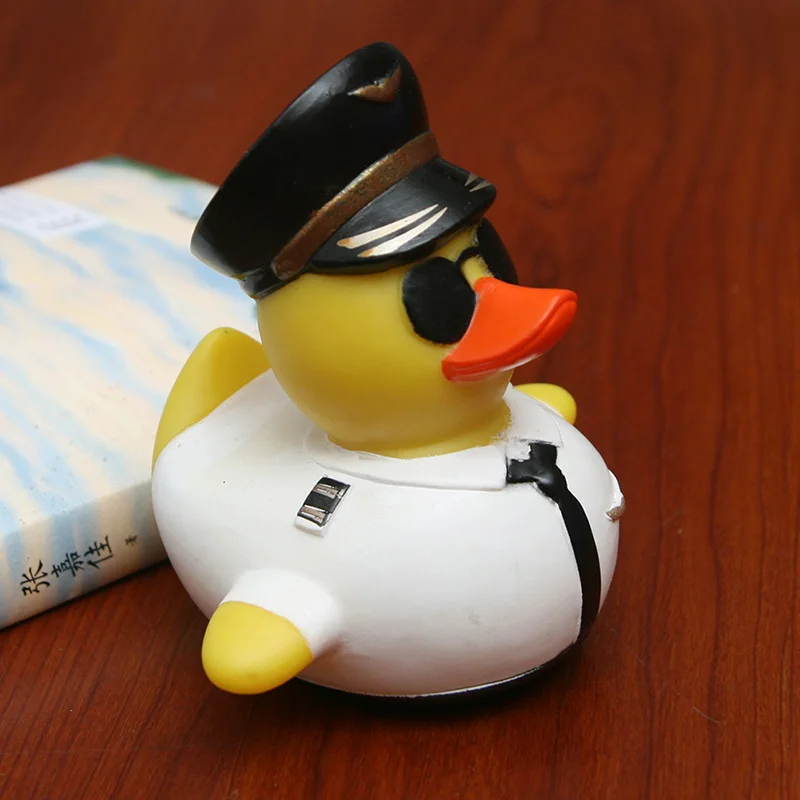 Резиновая утка для детского душа ESALINK милая водная игрушка-пилот творческий