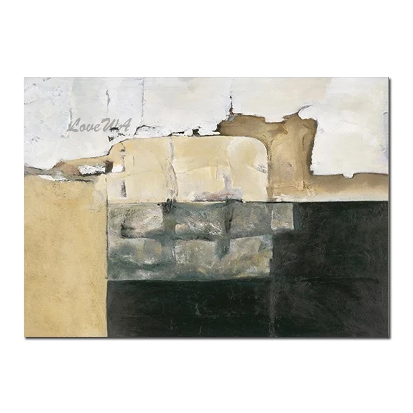 

Modern Home Living Room Decoration Abstract Oil Painting Pure Hand-painted Canvas Unframed Painting Artwork Quality Wall Art