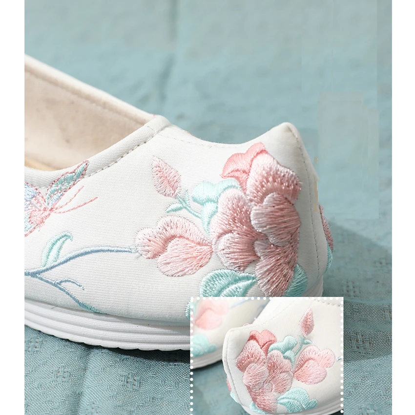 Китайская традиционная сценическая обувь женская национальная танцевальная на