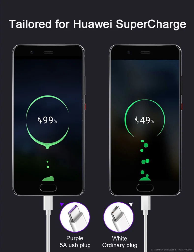 huawei USB 5A C кабель P20 Pro lite Mate20 10 Pro P10 Plus lite V10 USB 3,1 type-C супер зарядный кабель