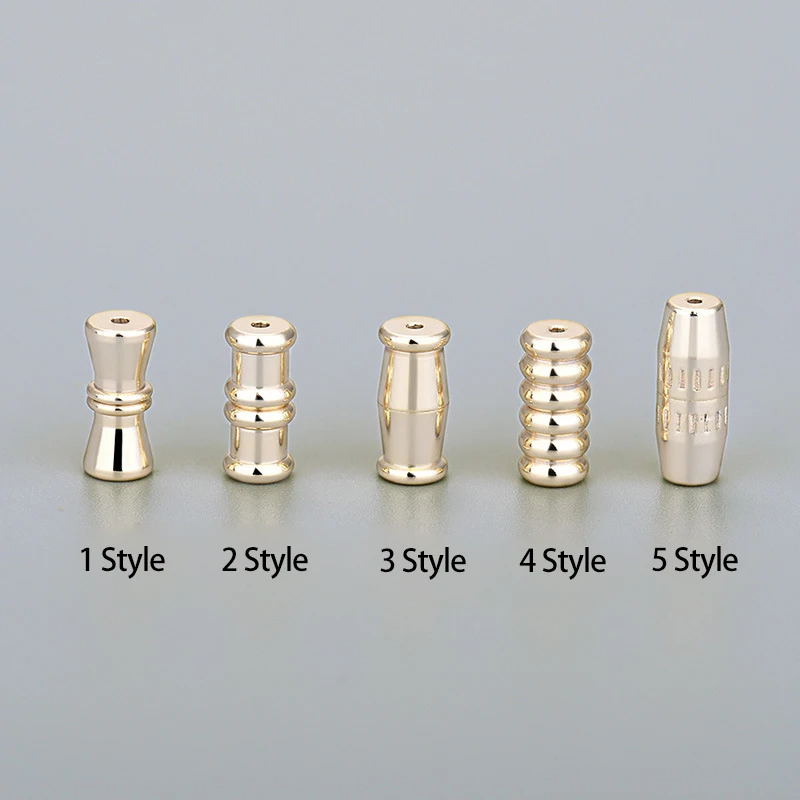 1pcs Silver Color Connection Buckle Tube Barrel Round Strong Magnetic Clasp Beads for Bracelet DIY Jewelry Making Accessories