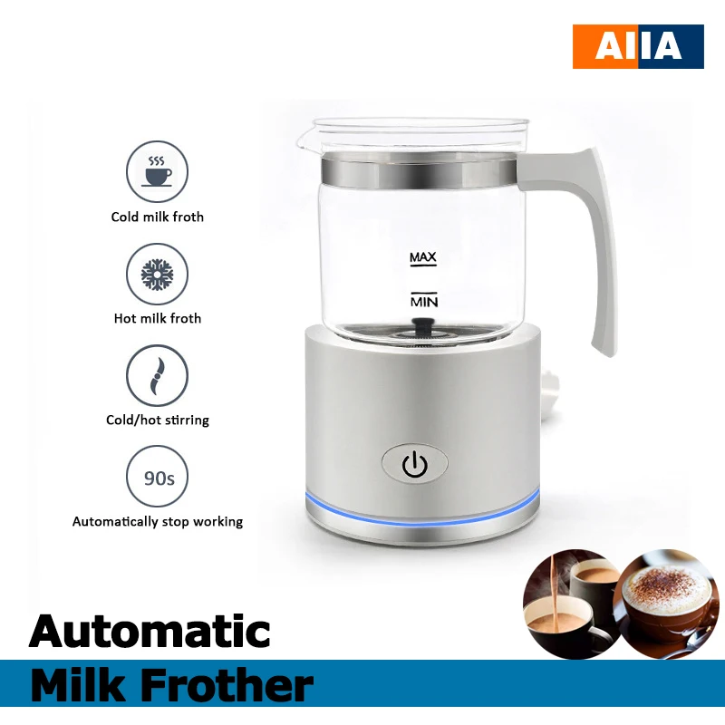 Автоматический вспениватель молока домашний барботер миксер для кофе капучино