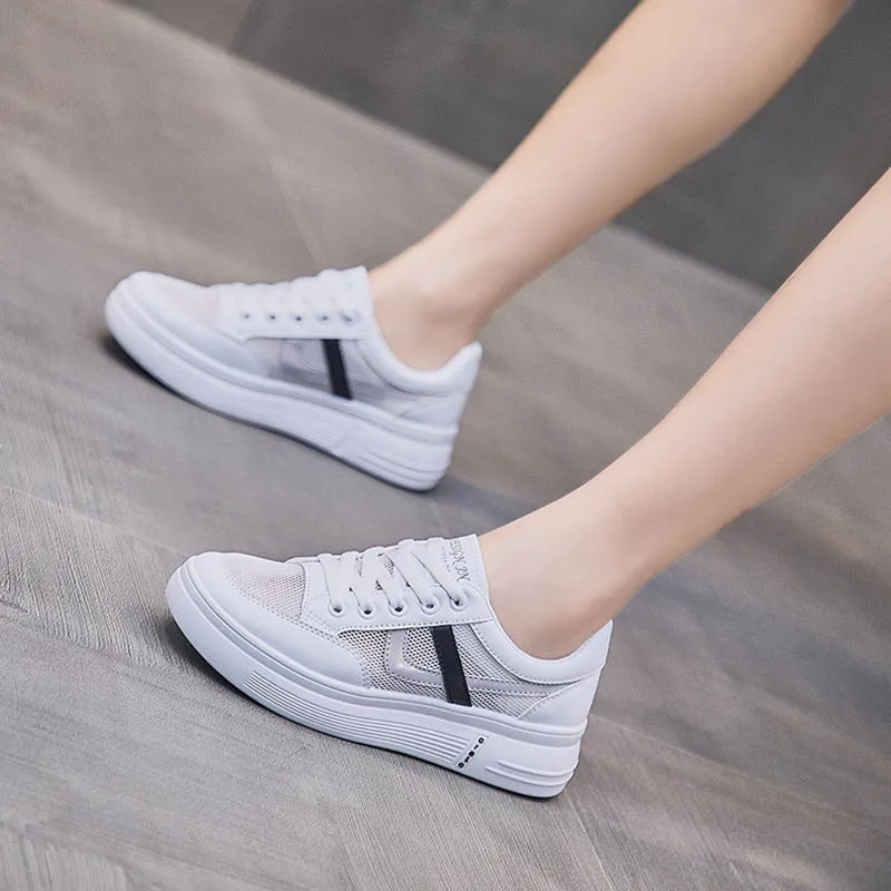 

2021 New Small white shoes new board shoes women's breathable casual shoes women's shoes street style Tenis shoes for students