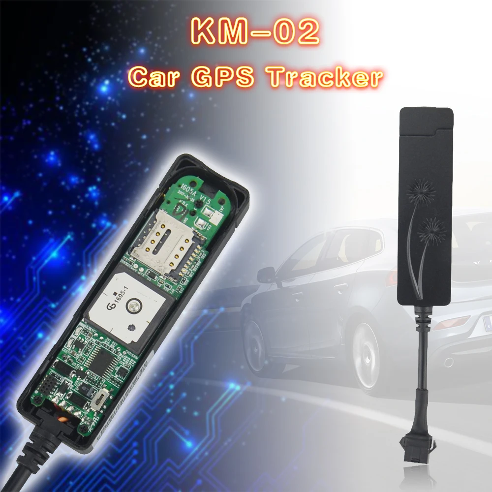 KM02 устройство позиционирования автомобиля мини автомобильный трекер gps с