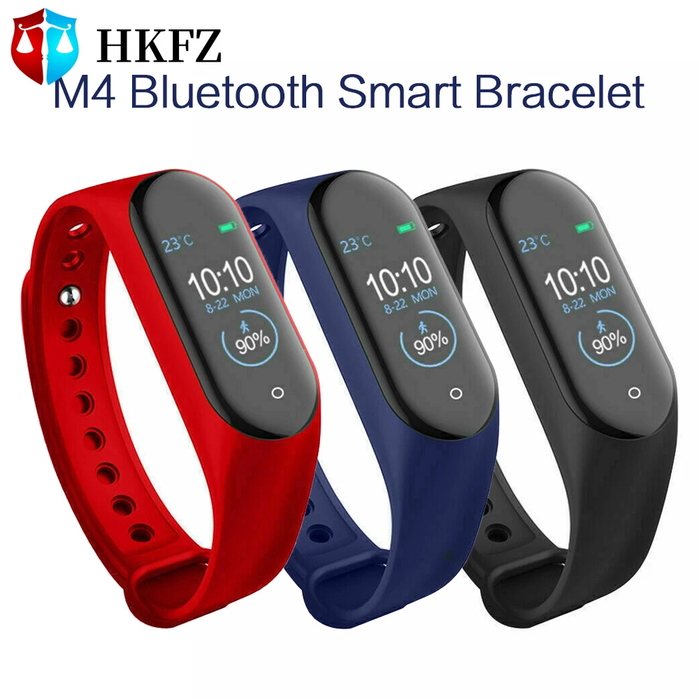 Спортивные Смарт часы M4 IP67 водонепроницаемые умные кровяное давление монитор
