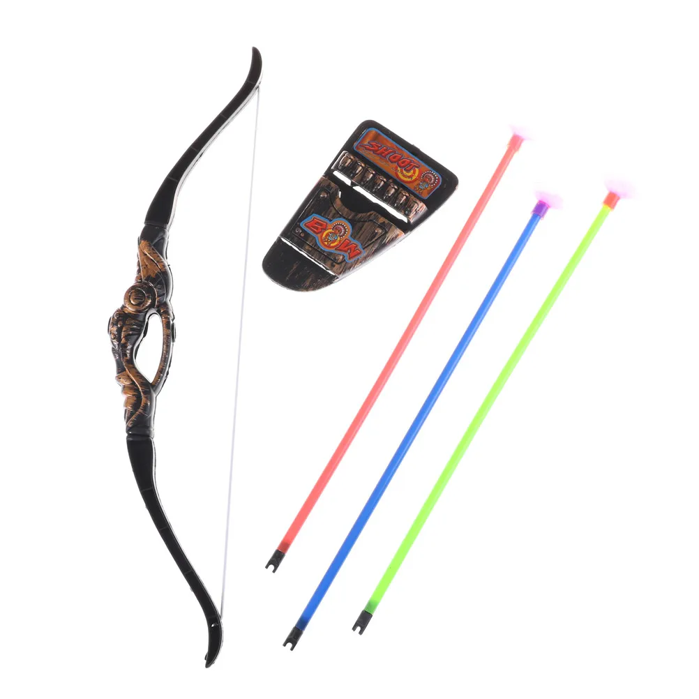 

Funny 35cm Children Outdoor Plastic Archery Children'S Bow And Arrow Toy For Shooting Toys Boy Gifts With Sucker Outdoor toys