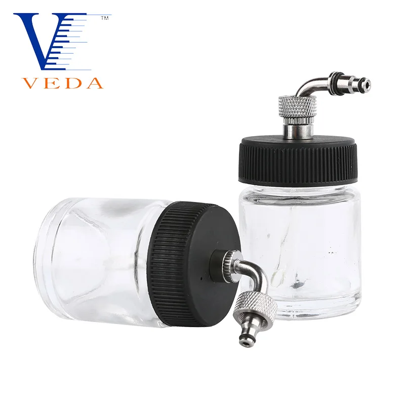 Аэрограф 22 куб. См стеклянные бутылки с адаптером для краскопульта 10 шт.| |