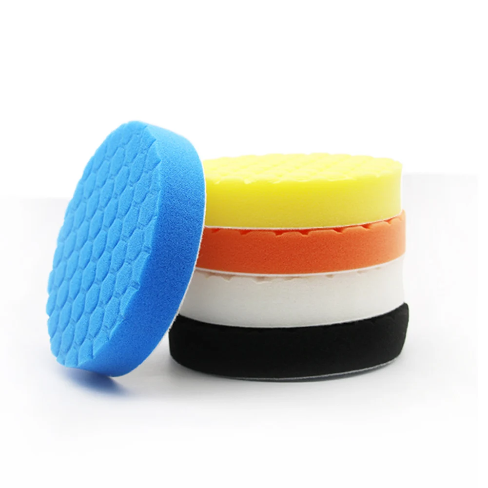 3/4/5/6/7 Inch Buffing Sponge Polishing Pad Hand Tool Kit For Car Polisher Wax | Автомобили и мотоциклы