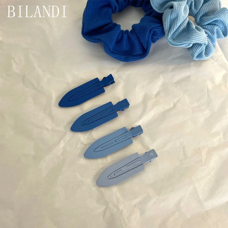 

Bilandi 2021 Blue Hairpins Barrette Side Bangs Clip Geometric Hairpin Headband For Women Girls Hair Accessories Head style