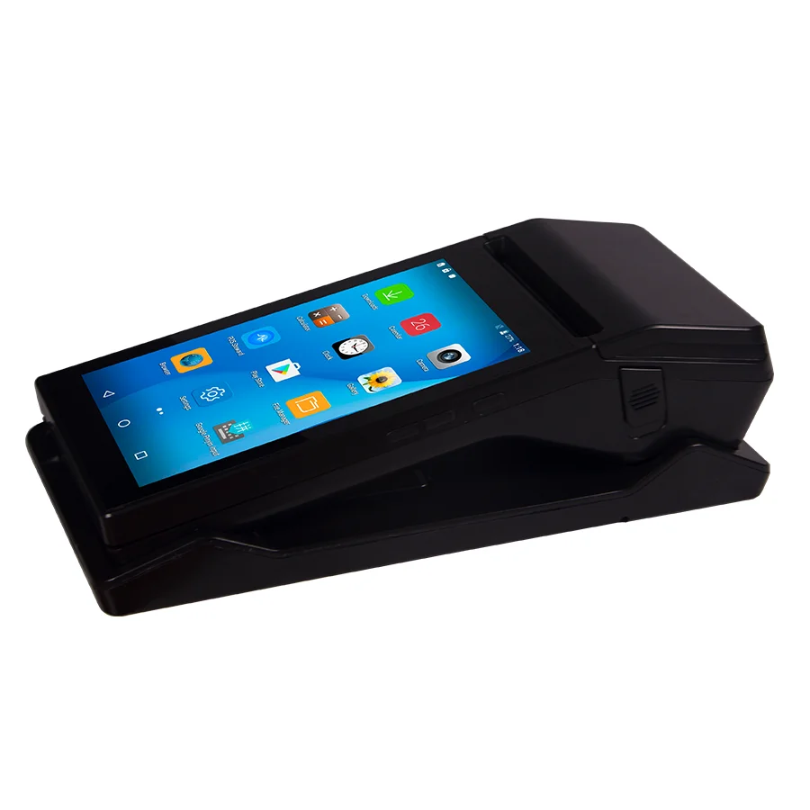 3G NORMAL BASE80MM Веху 3g сети WI-FI Bluetooth pos терминал Встроенный 80 мм 3-дюймовый мобильный чековый и этикеток Принтер для заказа он-лайн оплата наличными - Цвет: 3G NORMAL BASE80MM