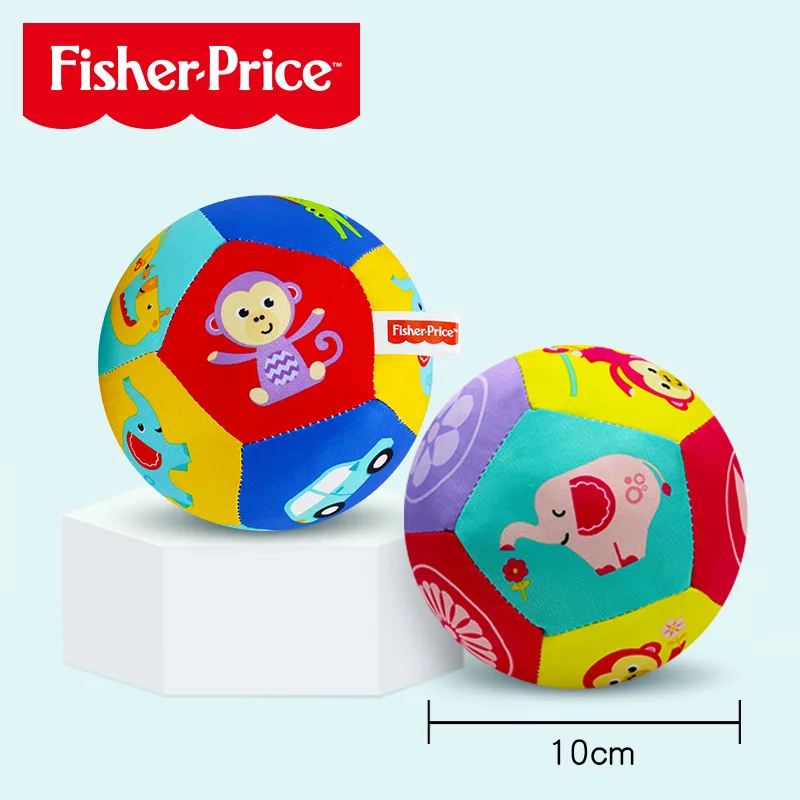 Fisher Price детская игрушка со звуком погремушка детский когнитивный шар мягкий