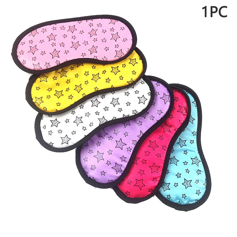 Натуральный отдых звезды печати регулируемый ремень Путешествия мягкая маска