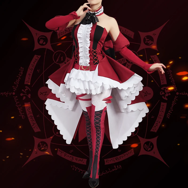 

Популярный костюм для косплея из игры Fate/Grand Order FGO Tristan, модель рыцаря-демона, стиль унисекс, для вечеринки