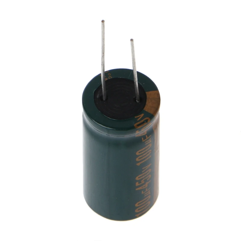 

2021 New 450V 100uF Capacitance Electrolytic Radial Capacitor High Frequency Low ESR