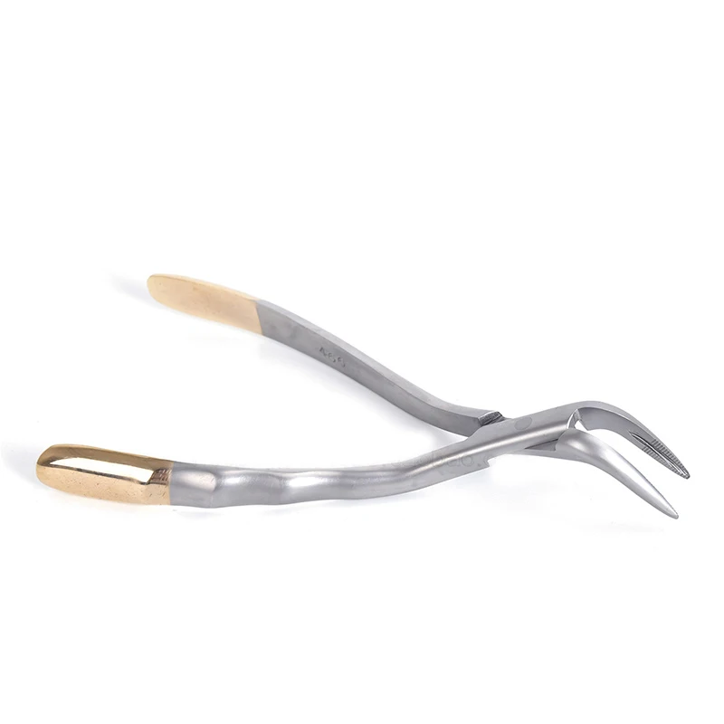 Dental Root Fragment Tweezers Tooth Extraction Forceps Tools Pliers Instrument Curved Maxillary Mandibular universal Plier | Красота и