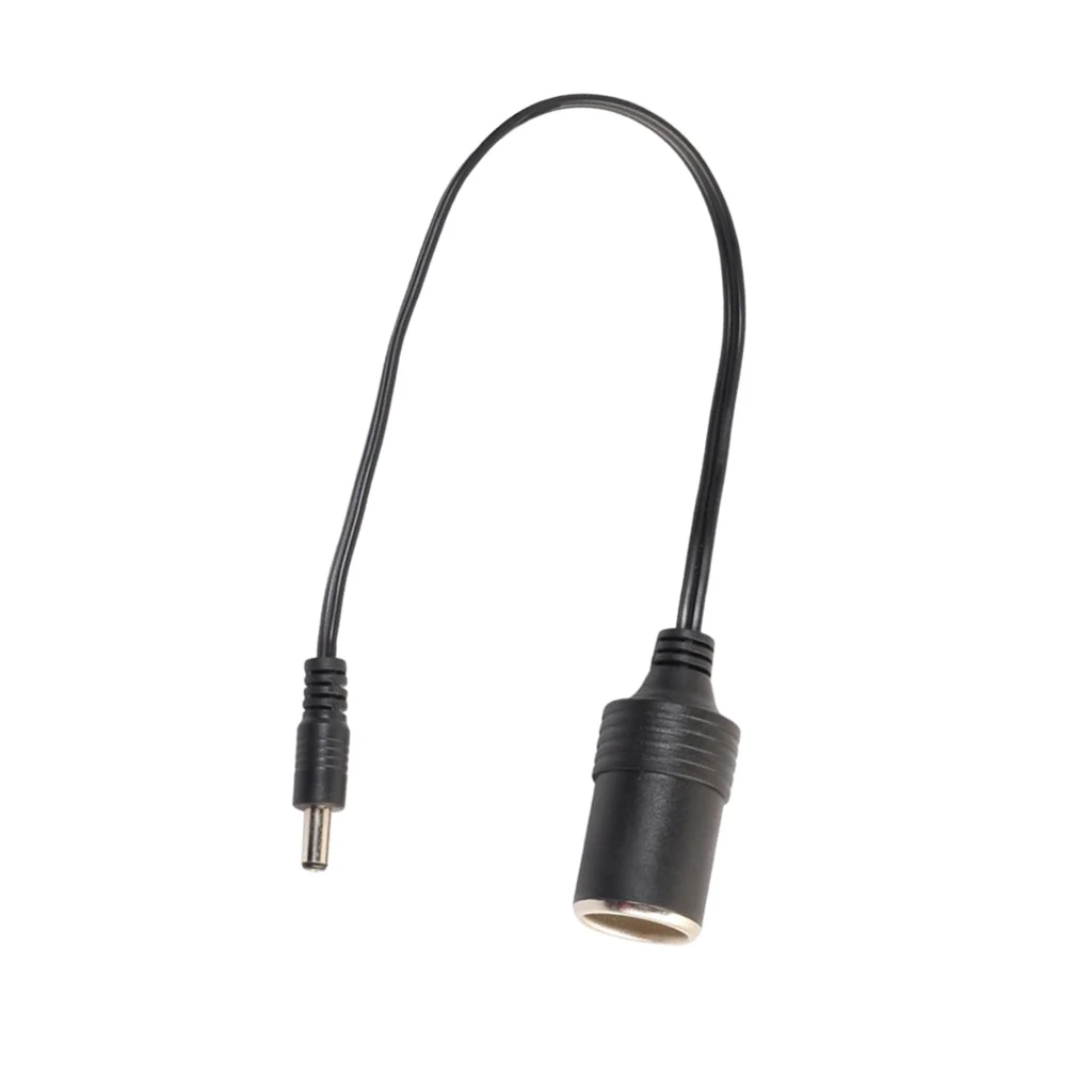 

Vehicle Cigarette Lighter Female Socket Power To DC 5521 Male Power Connector Waterproof