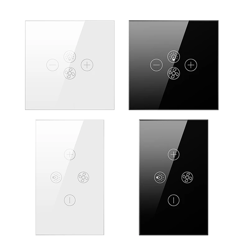 Умный светильник ель света для вентилятора с Wi-Fi выключатель потолочного