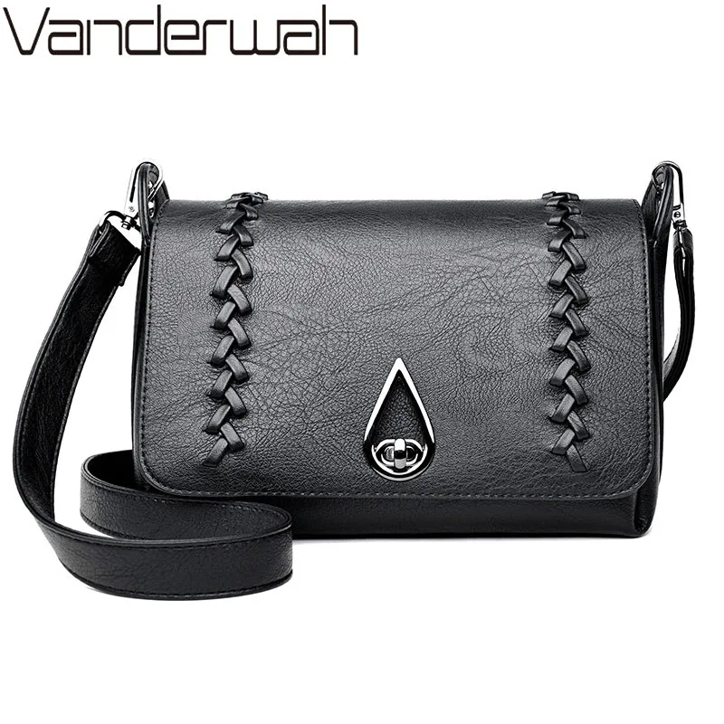 Женские кожаные сумки VANDERWAH дизайнерские маленькие через плечо 2019|small shoulder bag|designer