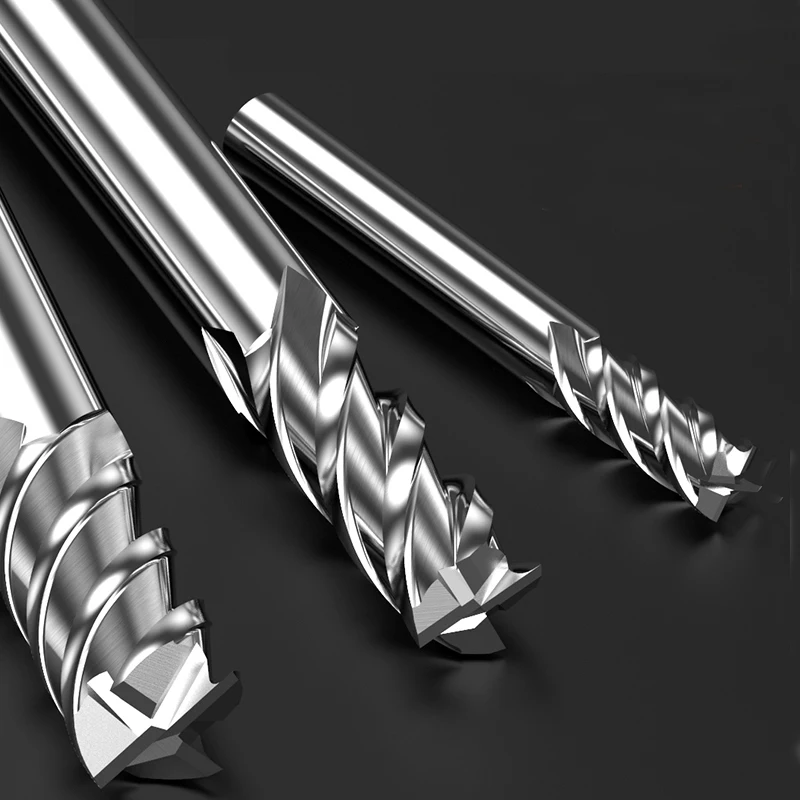 Твердая керамическая Концевая фреза для металла керамики без покрытия - купить