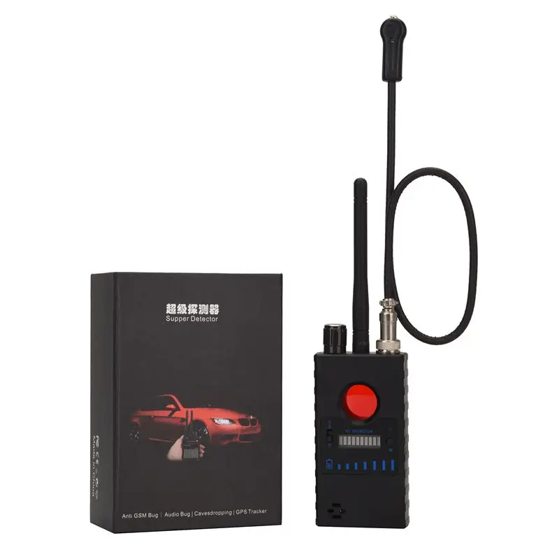 

Dual Antenna RF Signal Finder Anti Candid Camera Detector Eavesdropping Pinhole Audio Bug GPS GSM Device Finder