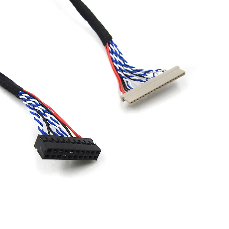 Универсальный 20Pin Новый DF14 20 сигнал 8 битный ЖК экран драйвер плата линия LVDS